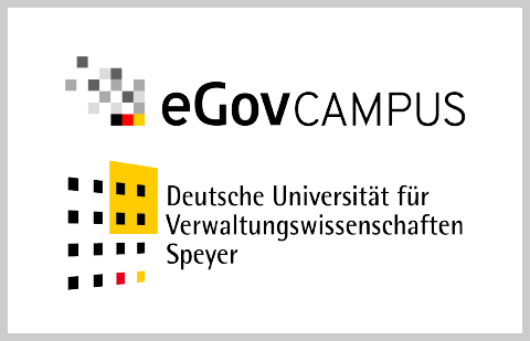 Logo des eGov-Campus und der DUV Speyer