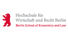 Logo der Hochschule für Wirtschaft und Recht Berlin. – Zur Seite der Hochschule für Wirtschaft und Recht Berlin
