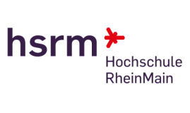 Logo der Hochschule Rhein-Main. – Zur Seite der Hochschule Rhein-Main
