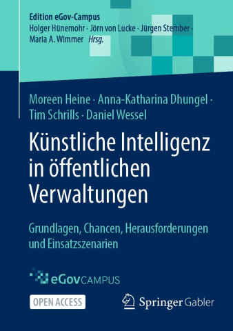 Cover des Buches Künstliche Intelligenz in öffentlichen Verwaltungen