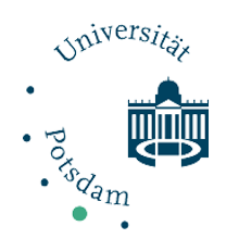 Logo der Universität Potsdam.