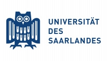 Logo der Universität des Saarlands.
