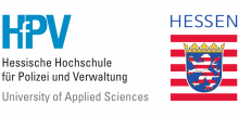 Logo der HfPV Hessen (Hessische Hochschule für Polizei und Verwaltung).